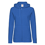 Толстовка без начеса "Ladies Lightweight Hooded Sweat", ярко-синий, XS, 80% х/б 20% полиэстер, 240 г/м2 Толстовка без начеса "Ladies Lightweight Hooded Sweat", ярко-синий, XS, 80% х/б 20% полиэстер, 240 г/м2