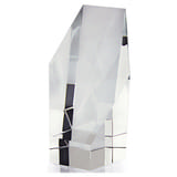 Кристалл "Шестиугольник"; прозрачный; 7,2х6,6х12,5 см; стекло