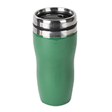 Термокружка  "Promo";  450 мл; красный; металл/пластик