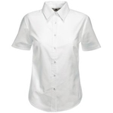 Рубашка "Lady-Fit Short Sleeve Oxford Shirt"