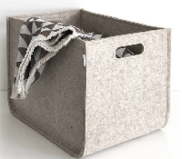 Чехол-корзина Uno 25х30х25 см, однотонный Чехол-корзина Uno 25х30х25 см, однотонный