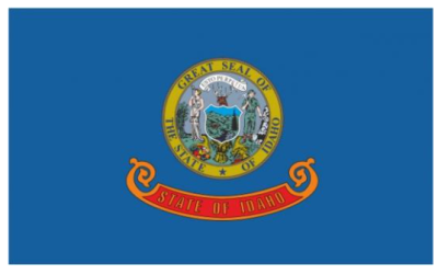 Флаг штата Айдахо (США) 90х135 см Флаг штата Айдахо (США) 90х135 см