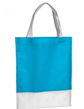 Сумка из спанбонда Флэт-комби плоская 34х43 см, комбинированная Сумка из спанбонда Флэт-комби плоская 34х43 см, комбинированная