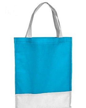 Сумка из спанбонда Флэт-комби 25х35 см, комбинированная Сумка из спанбонда Флэт-комби 25х35 см, комбинированная