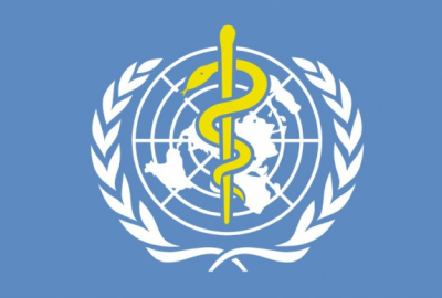 Флаг Всемирная организация здравоохранения ВОЗ 90х135 см